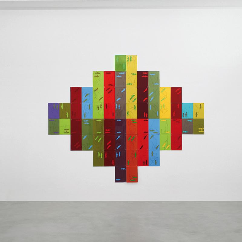 Linee riflesse 64 (opera aperta)