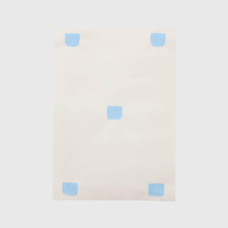 Impronte di pennello n. 50 a intervalli di 30 cm