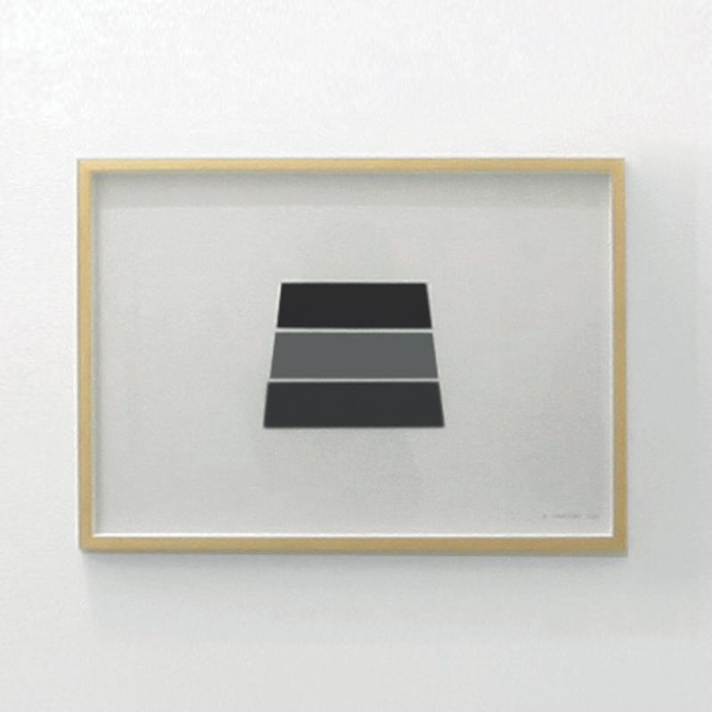 Trapezium in 3 Parts with 3 Greys